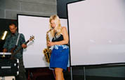 Finissage, WAVEGROOM, reas, Eva Ursprung, Foto: G. Lukacsek, 2004