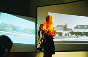 Finissage, WAVEGROOM, Eva Ursprung, Foto: G. Lukacsek, 2004