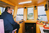 SCG_Novisad km:1255, Kapit�n Borlja Pavle, Schiff: Vosa, Etno Art Travel, provar@ptt.yu  